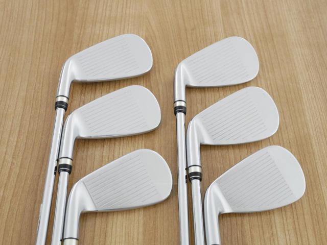 Iron set : PRGR : ชุดเหล็ก PRGR Egg PF Forged (รุ่นปี 2019 ตีง่ายและไกลมากๆ โกงสุดๆ) มีเหล็ก 6-Pw,Aw (6 ชิ้น) ก้านเหล็ก NS Pro 80 Flex SR