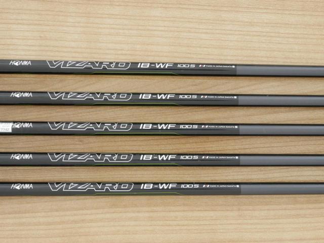 Iron set : Honma : ชุดเหล็ก Honma Tour World TW747V Forged (รุ่นปี 2019) มีเหล็ก 6-10 (5 ชิ้น) ก้านกราไฟต์ Honma Vizard IB-WF 100 Flex S