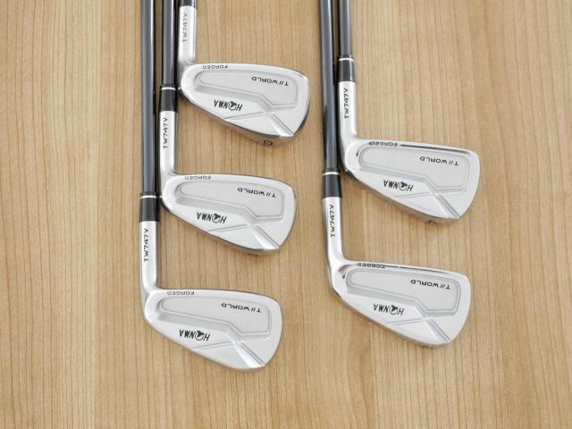 Iron set : Honma : ชุดเหล็ก Honma Tour World TW747V Forged (รุ่นปี 2019) มีเหล็ก 6-10 (5 ชิ้น) ก้านกราไฟต์ Honma Vizard IB-WF 100 Flex S
