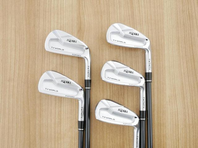 Iron set : Honma : ชุดเหล็ก Honma Tour World TW747V Forged (รุ่นปี 2019) มีเหล็ก 6-10 (5 ชิ้น) ก้านกราไฟต์ Honma Vizard IB-WF 100 Flex S