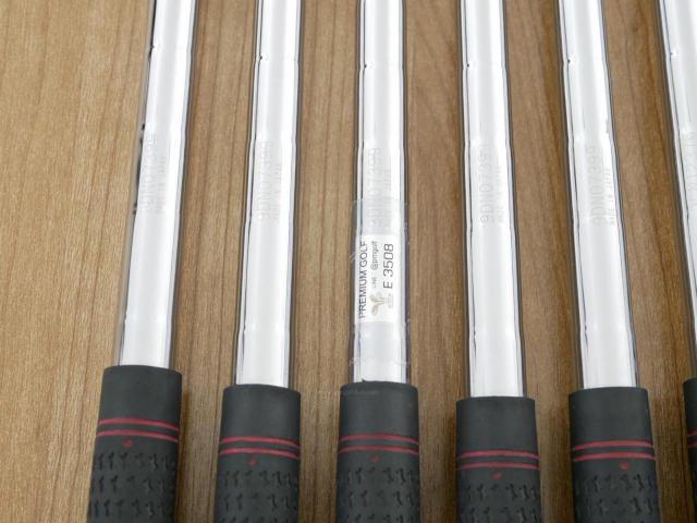 Iron set : PRGR : ชุดเหล็ก PRGR RS Red (รุ่นปี 2020 หน้าเด้ง ตีไกลมาก) มีเหล็ก 6-Pw,Aw (6 ชิ้น) ก้านเหล็ก NS Pro 80 Flex SR (M-40)