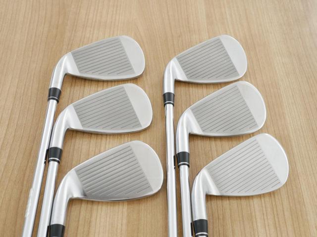 Iron set : PRGR : ชุดเหล็ก PRGR RS Red (รุ่นปี 2020 หน้าเด้ง ตีไกลมาก) มีเหล็ก 6-Pw,Aw (6 ชิ้น) ก้านเหล็ก NS Pro 80 Flex SR (M-40)
