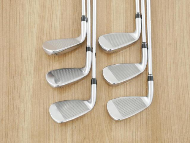 Iron set : PRGR : ชุดเหล็ก PRGR RS Red (รุ่นปี 2020 หน้าเด้ง ตีไกลมาก) มีเหล็ก 6-Pw,Aw (6 ชิ้น) ก้านเหล็ก NS Pro 80 Flex SR (M-40)