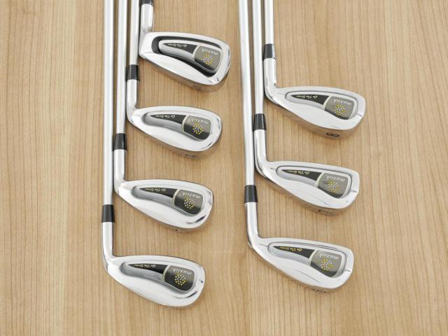 Iron set : Other Brand : ชุดเหล็ก Muziik On The Screw Type D (หน้า Maraging เด้ง ตีไกลมาก) มีเหล็ก 6-Pw,Aw,As (7 ชิ้น) ก้านกราไฟต์ Fujikura MCI 50 Flex R