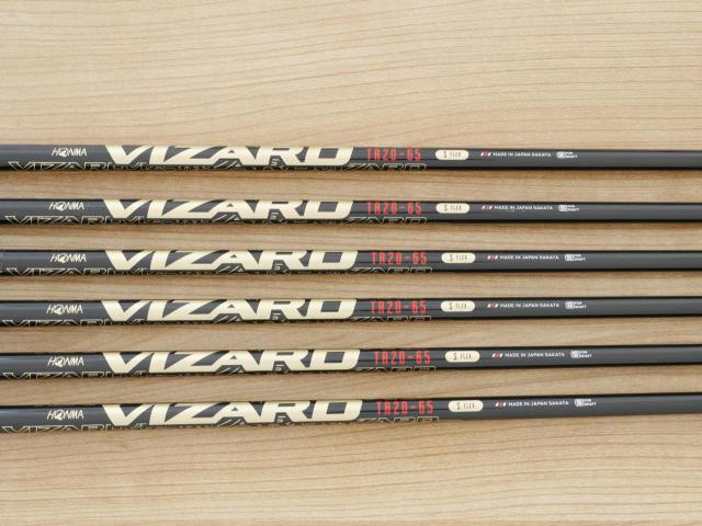 Iron set : Honma : ชุดเหล็ก Honma Tour World TR20P (ออกปี 2020) มีเหล็ก 6-11 (6 ชิ้น) ก้านกราไฟต์ Honma Vizard TR20-65 Flex S