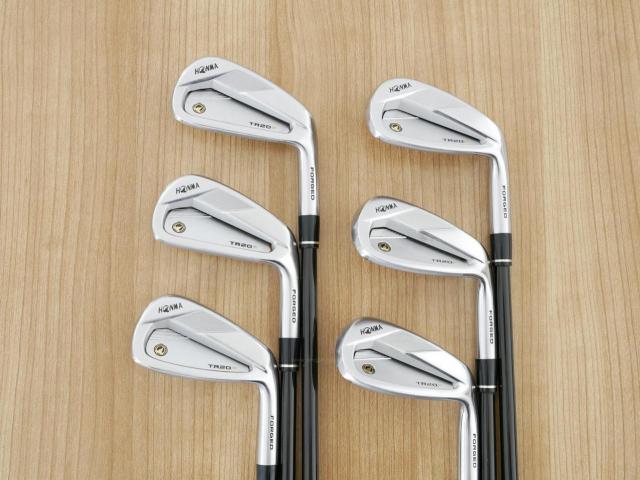 Iron set : Honma : ชุดเหล็ก Honma Tour World TR20P (ออกปี 2020) มีเหล็ก 6-11 (6 ชิ้น) ก้านกราไฟต์ Honma Vizard TR20-65 Flex S