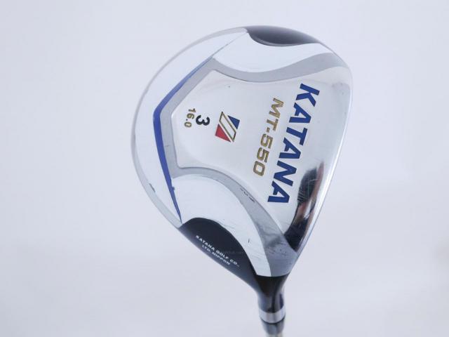 Fairway Wood : Katana : หัวไม้ 3 Katana MT-550 Loft 16 ก้าน Fujikura Speeder 589 Flex R