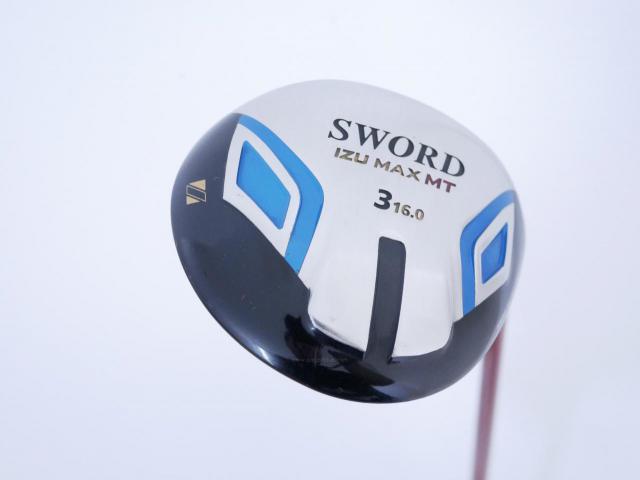 Fairway Wood : Katana : หัวไม้ 3 Katana Sword Izu Max MT Loft 16 ก้านกราไฟต์ Speeder 589 Flex R
