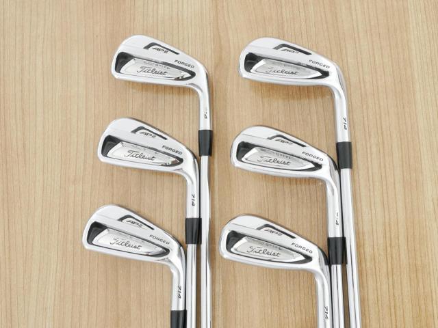 Iron set : Titleist : ชุดเหล็ก Titleist AP2 714 Forged มีเหล็ก 5-Pw (6 ชิ้น) ก้านเหล็ก NS Pro 950 NEO Flex R