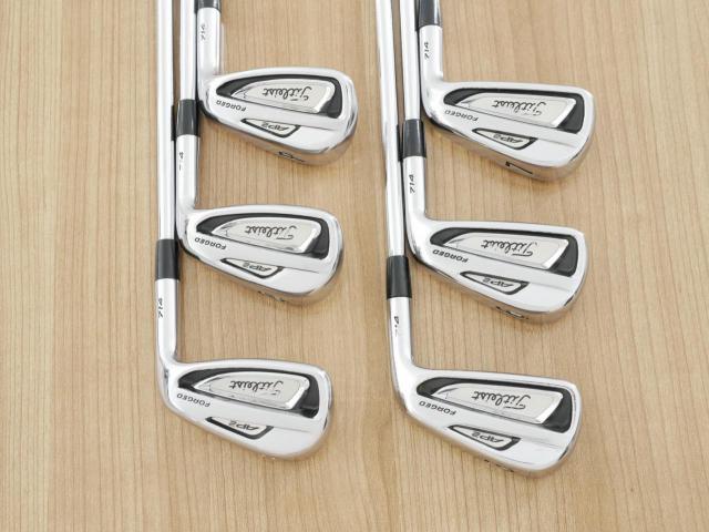 Iron set : Titleist : ชุดเหล็ก Titleist AP2 714 Forged มีเหล็ก 5-Pw (6 ชิ้น) ก้านเหล็ก NS Pro 950 NEO Flex R