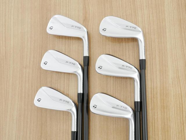 Iron set : Taylormade : ชุดเหล็ก Taylormade P770 Forged (ปี 2021 นุ่ม แน่น) มีเหล็ก 5-Pw (6 ชิ้น) ก้านกราไฟต์ UST Mamiya ATTAS FF 85 Flex S