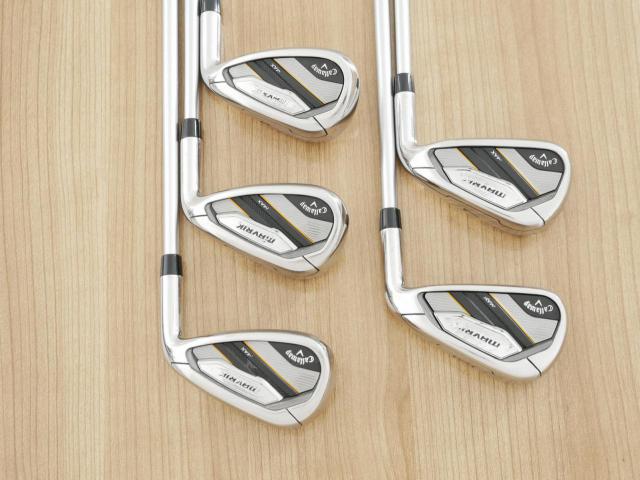 Iron set : Callaway : ชุดเหล็ก Callaway Mavrik MAX (ออกปี 2020 ตีง่าย ไกลมากๆ) มีเหล็ก 6-Pw (5 ชิ้น) ก้านกราไฟต์ Mitsubishi Diamana 40 Flex R