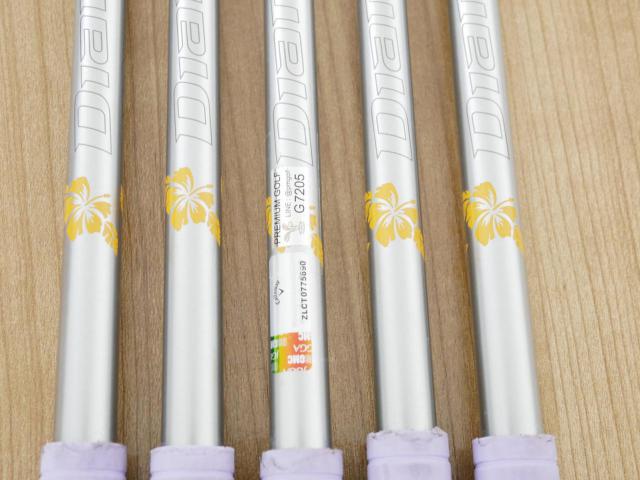 Iron set : Callaway : ชุดเหล็ก Callaway Mavrik MAX (ออกปี 2020 ตีง่าย ไกลมากๆ) มีเหล็ก 6-Pw (5 ชิ้น) ก้านกราไฟต์ Mitsubishi Diamana 40 Flex R