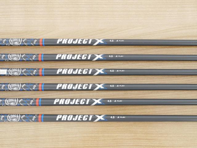 Iron set : Callaway : ชุดเหล็ก Callaway XR (ใบใหญ่ ตีง่ายมาก) มีเหล็ก 6-Pw,Aw (6 ชิ้น) ก้านกราไฟต์ Project X 4.5 Flex A