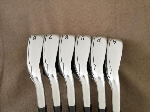 Iron set : Callaway : ชุดเหล็ก Callaway XR (ใบใหญ่ ตีง่ายมาก) มีเหล็ก 6-Pw,Aw (6 ชิ้น) ก้านกราไฟต์ Project X 4.5 Flex A