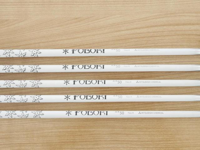 Iron set : Yamaha : ชุดเหล็ก Yamaha RMX 218 (ปี 2019 หน้าเด้ง ตีไกลมาก) มีเหล็ก 6-Pw (5 ชิ้น) ก้านกราไฟต์ Mitsubishi FUBUKI AI II 50 Flex R