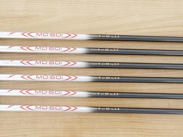 Iron set : Fourteen : ชุดเหล็ก Fourteen PC-555 (ตีง่าย ไกล) มีเหล็ก 6-Pw,Aw (6 ชิ้น) ก้านกราไฟต์ Flex R