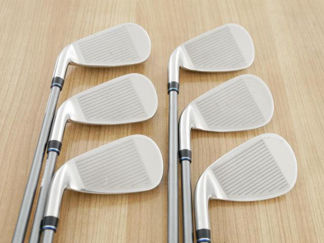 Iron set : XXIO : ชุดเหล็ก XXIO Cross 2 (ออกปี 2021 ตีไกลที่สุดของที่สุดจาก XXIO หน้าเด้งสุดๆ) มีเหล็ก 6-Pw,Aw (6 ชิ้น ตีไกลกว่าปกติ 2 เบอร์) ก้านกราไฟต์ MH-2000 Flex S