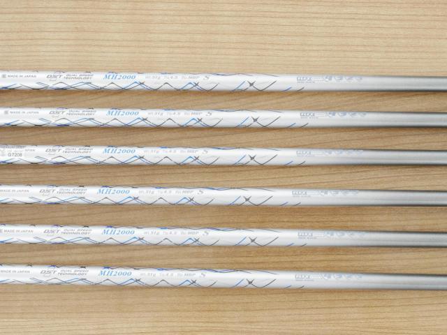 Iron set : XXIO : ชุดเหล็ก XXIO Cross 2 (ออกปี 2021 ตีไกลที่สุดของที่สุดจาก XXIO หน้าเด้งสุดๆ) มีเหล็ก 6-Pw,Aw (6 ชิ้น ตีไกลกว่าปกติ 2 เบอร์) ก้านกราไฟต์ MH-2000 Flex S