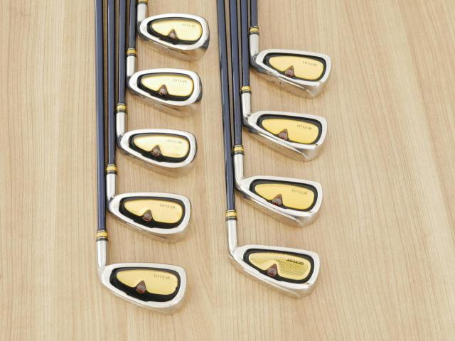 Iron set : Other Brand : ชุดเหล็ก Quelot Royal Excellence RE-10 มีเหล็ก 4-Pw,Aw,Sw (9 ชิ้น) ก้านกราไฟต์ Flex R