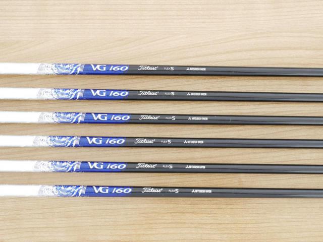 Iron set : Titleist : ชุดเหล็ก Titleist VG3 Forged (Japan Spec. ออกปี 2015) มีเหล็ก 5-Pw (6 ชิ้น) ก้านกราไฟต์ Mitsubishi Rayon VGi 60 Flex S