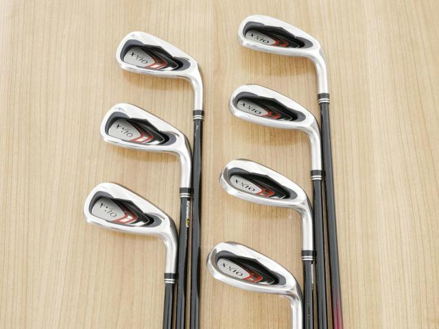 Iron set : XXIO : ชุดเหล็ก XXIO 9 Red (ตีง่ายมากๆ ปี 2017) มีเหล็ก 6-Pw,Aw,Sw (7 ชิ้น) ก้านกราไฟต์ MP-900 Flex R