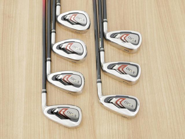 Iron set : XXIO : ชุดเหล็ก XXIO 9 Red (ตีง่ายมากๆ ปี 2017) มีเหล็ก 6-Pw,Aw,Sw (7 ชิ้น) ก้านกราไฟต์ MP-900 Flex R