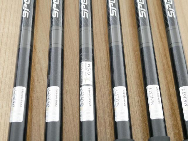 Iron set : Maruman : ชุดเหล็ก Maruman Majesty Conquest (รุ่นท๊อปสุด ออกปี 2022 ของใหม่ 6 หมื่นบาท) มีเหล็ก 6-Pw,Pa (6 ชิ้น) ก้านกราไฟต์ Flex SR