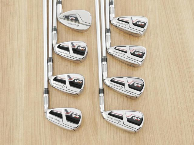 Iron set : Taylormade : ชุดเหล็ก Taylormade M6 (ออกปี 2019 Japan Spec) มีเหล็ก 4-Pw,Sw (8 ชิ้น) ก้านกราไฟต์ Mitsubishi FUBUKI TM6 Flex R