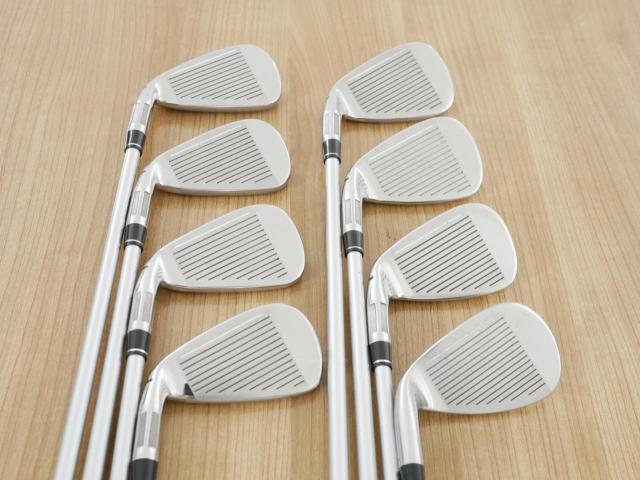 Iron set : Taylormade : ชุดเหล็ก Taylormade M6 (ออกปี 2019 Japan Spec) มีเหล็ก 4-Pw,Sw (8 ชิ้น) ก้านกราไฟต์ Mitsubishi FUBUKI TM6 Flex R