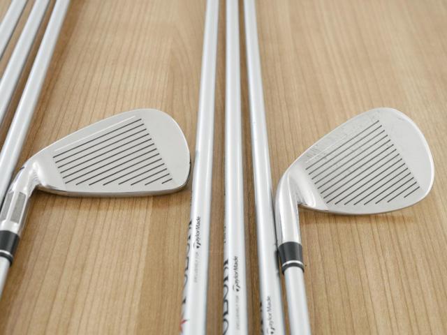 Iron set : Taylormade : ชุดเหล็ก Taylormade M6 (ออกปี 2019 Japan Spec) มีเหล็ก 4-Pw,Sw (8 ชิ้น) ก้านกราไฟต์ Mitsubishi FUBUKI TM6 Flex R