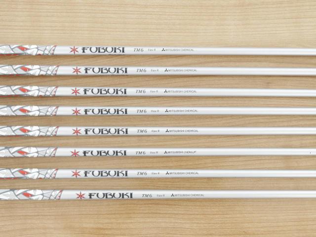 Iron set : Taylormade : ชุดเหล็ก Taylormade M6 (ออกปี 2019 Japan Spec) มีเหล็ก 4-Pw,Sw (8 ชิ้น) ก้านกราไฟต์ Mitsubishi FUBUKI TM6 Flex R