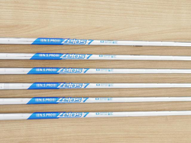 Iron set : Ping : ชุดเหล็ก Ping i500 (รุ่นปี 2019) มีเหล็ก 5-Pw (6 ชิ้น) ก้านเหล็ก NS Pro ZELOS 7 Flex R