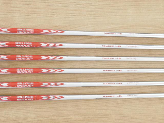 Iron set : Other Brand : ชุดเหล็ก Srixon Z765 Forged มีเหล็ก 5-Pw (6 ชิ้น) ก้านเหล็ก NS Pro Modus 120 Flex S