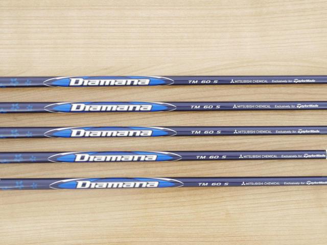 x.. Left Handed ..x : All : **ของใหม่ ยังไม่แกะพลาสติก** ชุดเหล็ก Taylormade Qi (ออกปี 2024 Japan Spec.) มีเหล็ก 6-Pw (5 ชิ้น) ก้านกราไฟต์ Mitsubishi Diamana TM60 Flex S