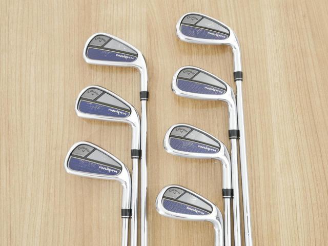 Iron set : Callaway : ชุดเหล็ก Callaway Paradym (รุ่นปี 2023 Japan Spec.) มีเหล็ก 5-Pw,Aw (7 ชิ้น) ก้านเหล็ก NS Pro 950 NEO Flex S