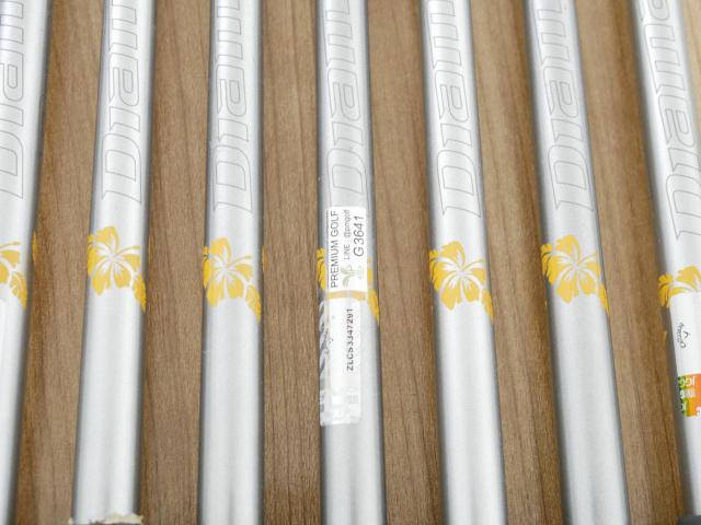 Iron set : Callaway : ชุดเหล็ก Callaway Mavrik (ปี 2020 ตีง่าย ไกลมากๆ) มีเหล็ก 5-Pw,Aw (7 ชิ้น) ก้านกราไฟต์ Mitsubishi Diamana 50 Flex S