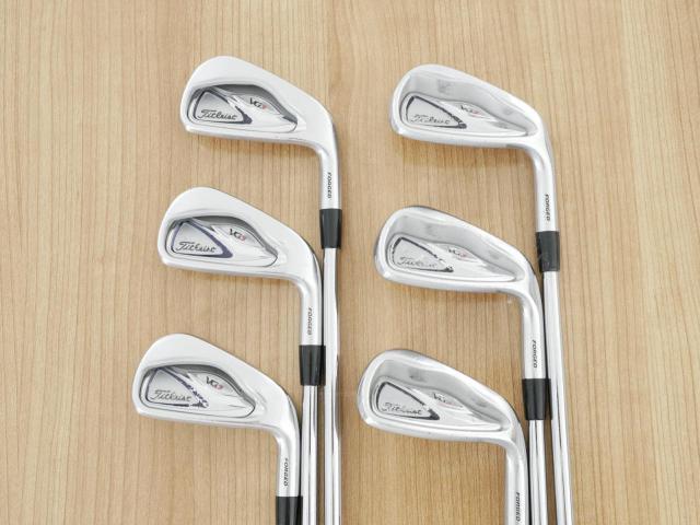 Iron set : Titleist : ชุดเหล็ก Titleist VG3 Forged (Japan Spec. ออกปี 2015) มีเหล็ก 5-Pw (6 ชิ้น) ก้านเหล็ก NS Pro 950 Flex S
