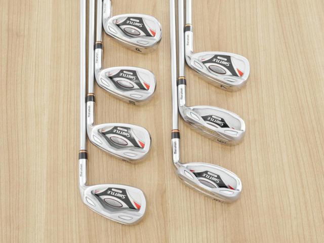 Iron set : Maruman : ชุดเหล็กกระเทย Maruman Shuttle i3000Mx (ตีง่ายมากๆ ไกล เหล็กยาวเป็น Utility) มีเหล็ก 5-10,Pw (7 ชิ้น) ก้านกราไฟต์ Flex R