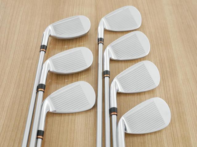 Iron set : Maruman : ชุดเหล็กกระเทย Maruman Shuttle i3000Mx (ตีง่ายมากๆ ไกล เหล็กยาวเป็น Utility) มีเหล็ก 5-10,Pw (7 ชิ้น) ก้านกราไฟต์ Flex R