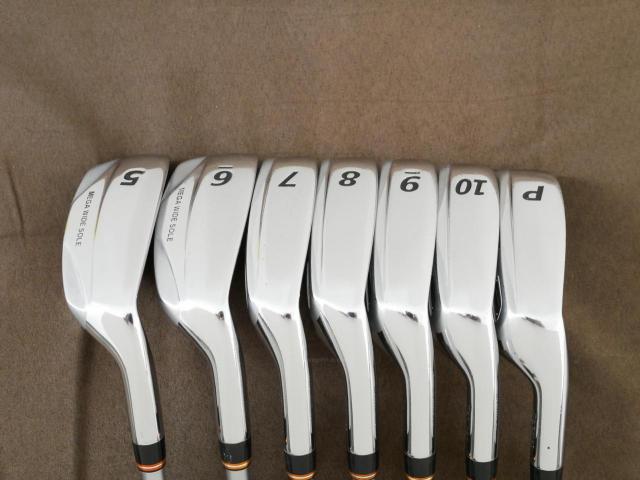 Iron set : Maruman : ชุดเหล็กกระเทย Maruman Shuttle i3000Mx (ตีง่ายมากๆ ไกล เหล็กยาวเป็น Utility) มีเหล็ก 5-10,Pw (7 ชิ้น) ก้านกราไฟต์ Flex R