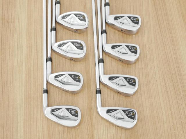 Iron set : Tourstage : ชุดเหล็ก Tourstage PHYZ Forged (ซีรี่ย์ท๊อป นุ่มไกล) มีเหล็ก 4-Pw,Aw (8 ชิ้น) ก้านเหล็ก NS Pro 800 Flex R