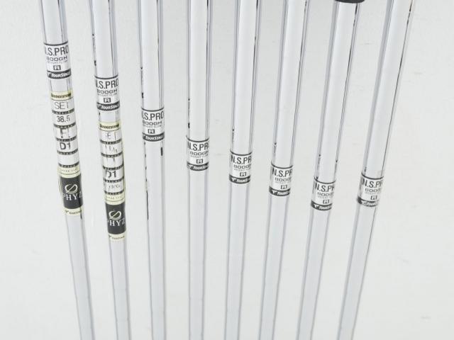 Iron set : Tourstage : ชุดเหล็ก Tourstage PHYZ Forged (ซีรี่ย์ท๊อป นุ่มไกล) มีเหล็ก 4-Pw,Aw (8 ชิ้น) ก้านเหล็ก NS Pro 800 Flex R