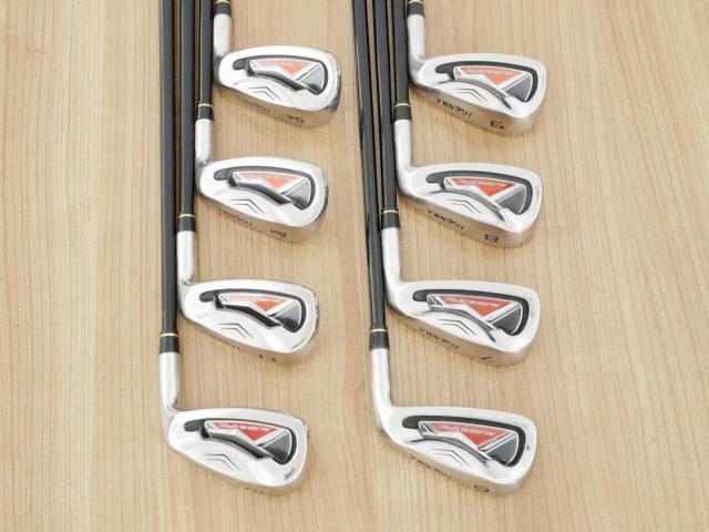 Iron set : Honma : ชุดเหล็ก Honma AMAZING Spec II (หน้าเด้ง โกงองศาสุดๆ ไกลที่สุด) มีเหล็ก 6-11,Aw,Sw (8 ชิ้น ระยะเทียบเท่า 5-Pw,Aw,Sw) ก้าน AMAZING SPEC Feather & Feather FLex R