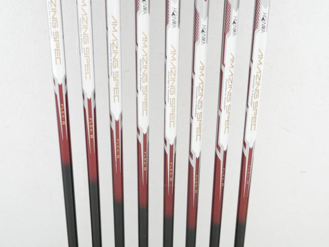 Iron set : Honma : ชุดเหล็ก Honma AMAZING Spec II (หน้าเด้ง โกงองศาสุดๆ ไกลที่สุด) มีเหล็ก 6-11,Aw,Sw (8 ชิ้น ระยะเทียบเท่า 5-Pw,Aw,Sw) ก้าน AMAZING SPEC Feather & Feather FLex R