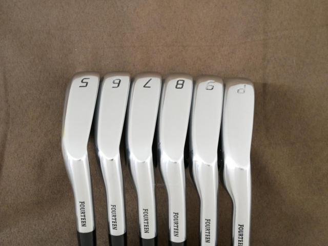 Iron set : Fourteen : ชุดเหล็ก Fourteen IF-700 Forged (ออกปี 2022) มีเหล็ก 5-Pw (6 ชิ้น) ก้านกราไฟต์ Flex S