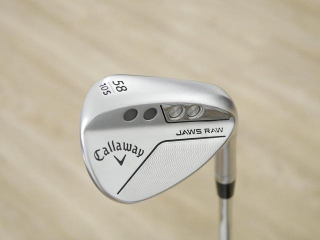 Wedge : Callaway : Wedge Callaway JAWS RAW (ปี 2023) Loft 58 ก้านเหล็ก NS Pro ZELOS 6 Flex R