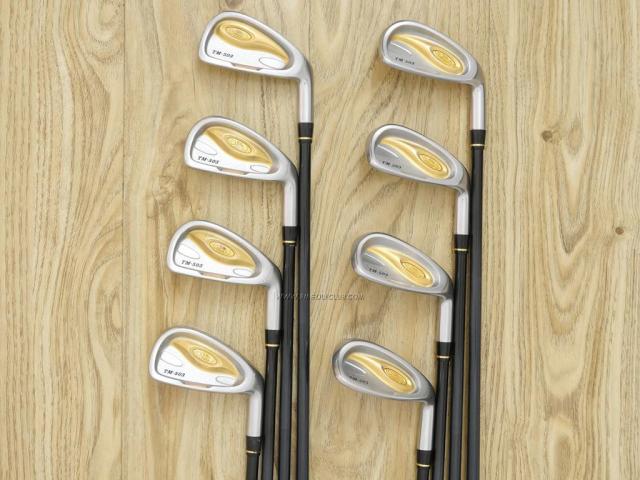 Iron set : Honma : ชุดเหล็ก Honma TwinMarks TM-503 มีเหล็ก 5-11,Sw (8 ชิ้น) ก้านกราไฟต์ Honma TK-353 Twin Kick Flex R (2 ดาว)