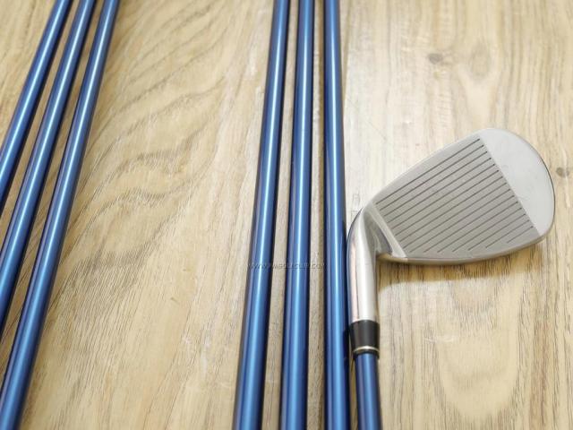 Iron set : Tsuruya : ชุดเหล็ก Tsuruya AXEL Dual Impact Z HM (หน้าเด้ง) มีเหล็ก 5-Pw,Aw (7 ชิ้น) ก้านกราไฟต์ Flex S