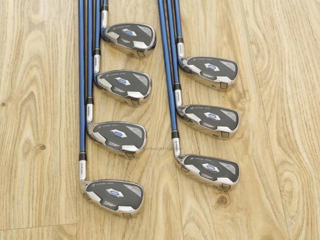 Iron set : Tsuruya : ชุดเหล็ก Tsuruya AXEL Dual Impact Z HM (หน้าเด้ง) มีเหล็ก 5-Pw,Aw (7 ชิ้น) ก้านกราไฟต์ Flex S